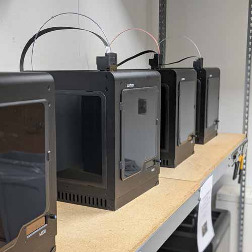 UT Art smART Lab image of 3D Printers