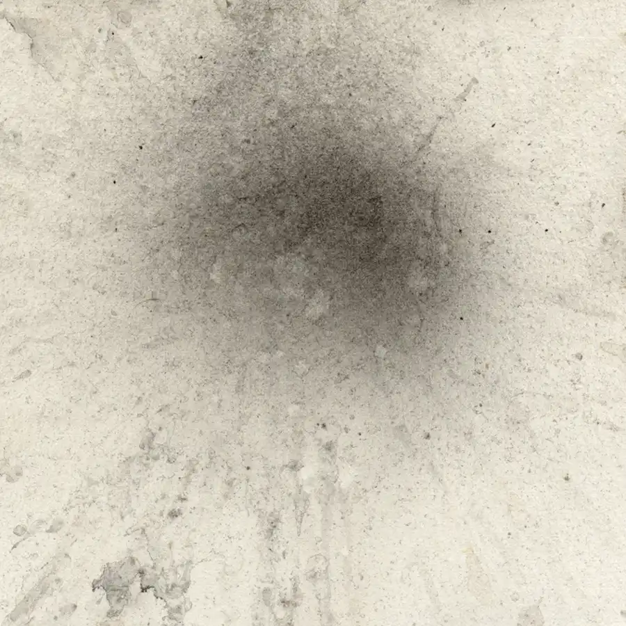 McNulty, Stain (2009), Automotive Exhaust on Paper, Dimensions variable.