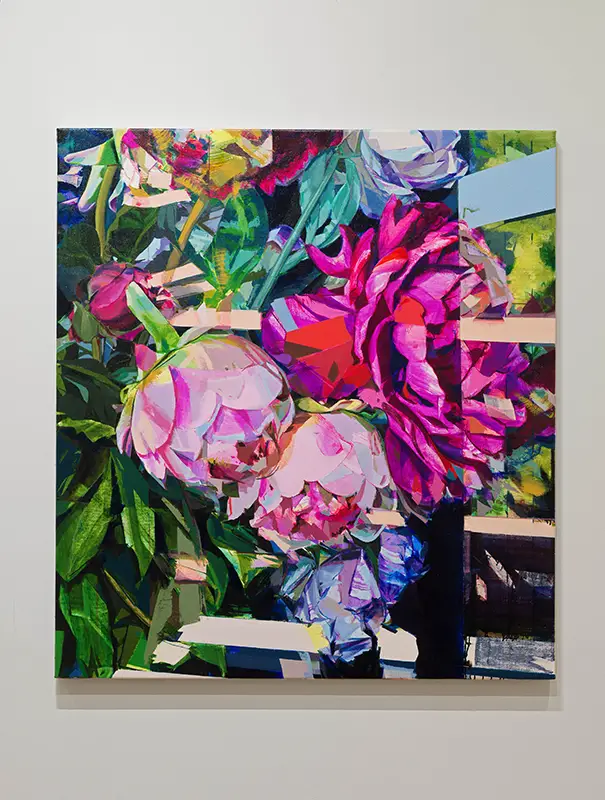 Painting of flowers by Jered Sprecher