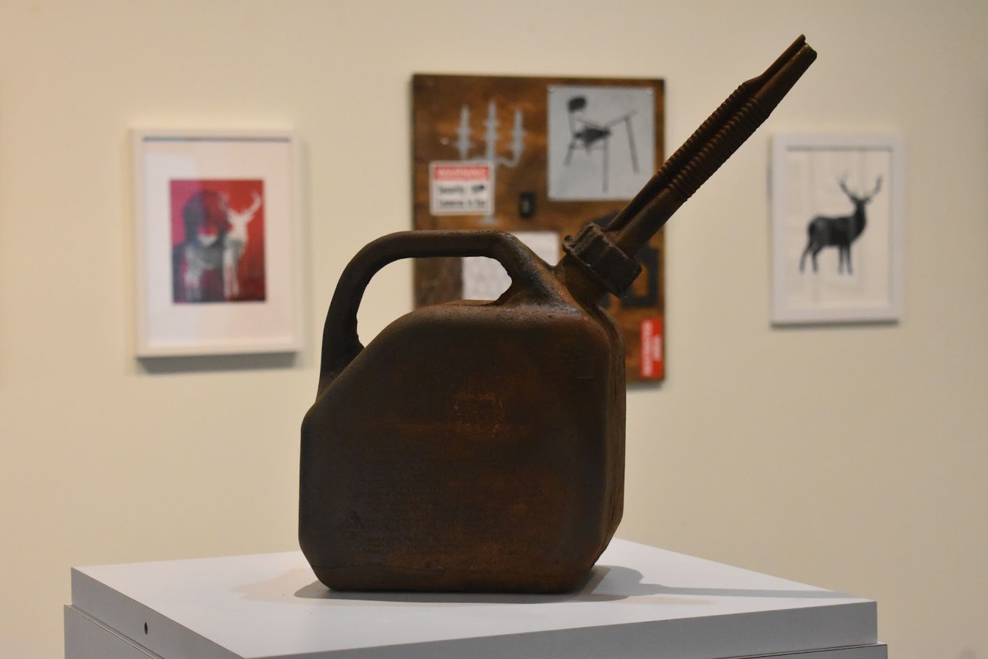 Use This Vessel Cast Iron Gasoline Container 14 in x 9 in x 10.5 in 2022